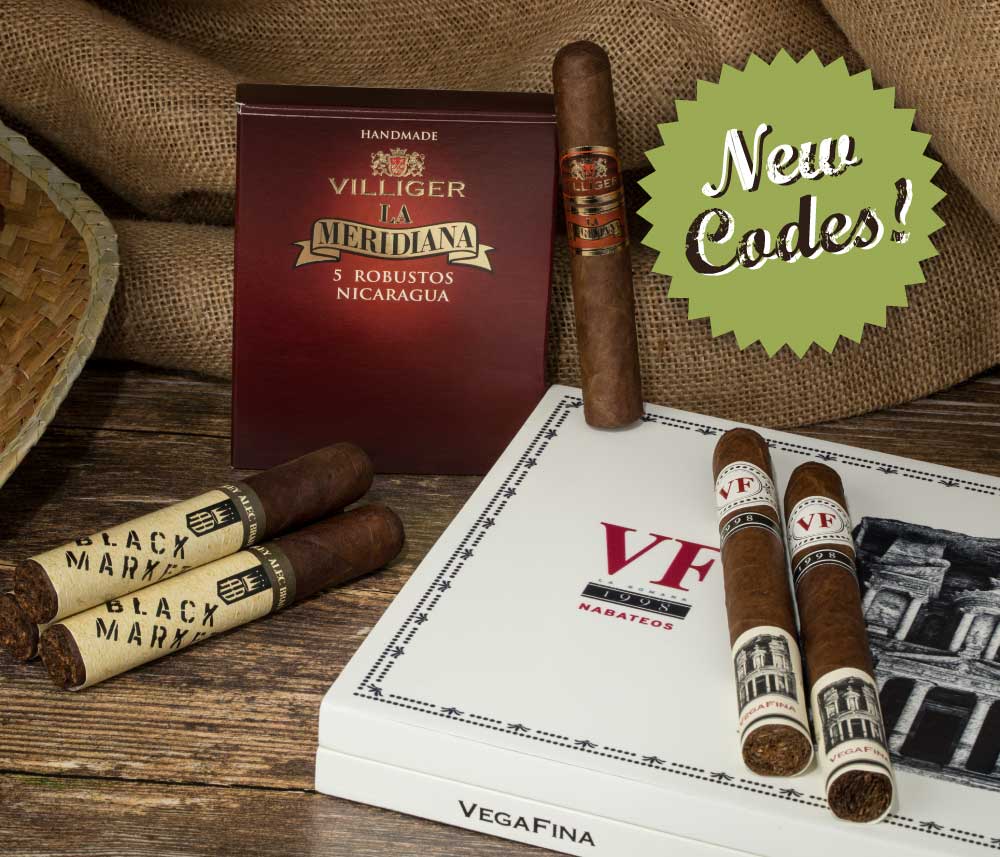 Free Cigar and Accessory Codes