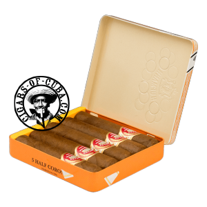 H.Upmann Half Corona Tin of 5 Box of 5