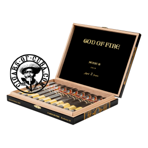 Arturo Fuente God Of Fire Serie B - Diademas 56 Box of 10
