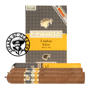 Cohiba Ambar Tubos Box of 3