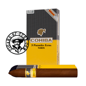 Cohiba Piramides Extra Tubos Pack of 3