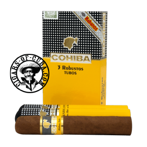 Cohiba Robustos Tubos Pack of 3