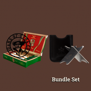 Combinaciones Arturo Fuente OpusX 2020 Viento D&rsquo;Amor & Les Fines Lames Cigar Stand Set Box of 20