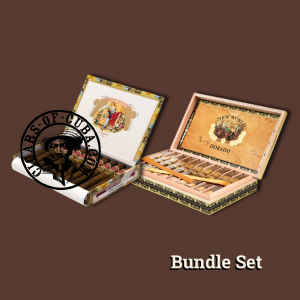 Combinaciones RyJ Short Churchills & AJ Fernandez Dorado Robusto Set Box of 20