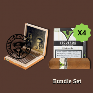 Combinaciones Vegueros Centro Gordo & Basulto Cromo Set Box of 41