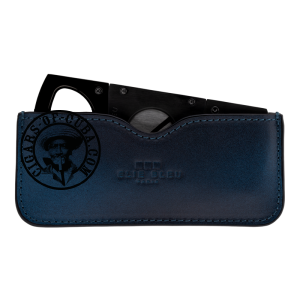 Elie Bleu Cut Case - Leather - Blue Box