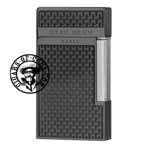 Elie Bleu Lighter - Diamond Jet - Carbon Grid Box