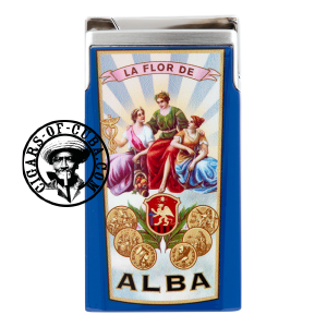 Elie Bleu Lighter - J15 - Lacquer Alba Blue Box