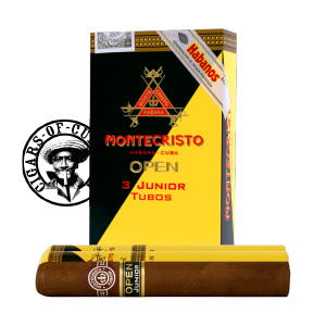 Montecristo Open Junior Tubos Pack of 3