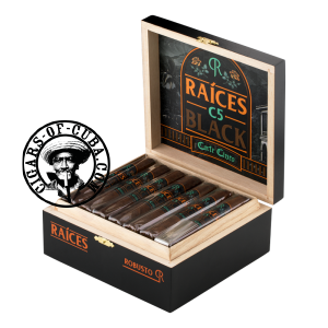 RAICES C5 Black - Robusto Box of 21