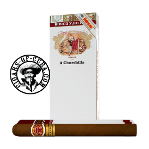 Romeo y Julieta Churchills Tubos Pack of 3