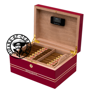 Romeo y Julieta Global Brand Wooden Humidor 2 + 21 Wide Churchills + 24 Petit Churchills Box of 45