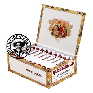 Romeo y Julieta No.2 Tubos Box of 25