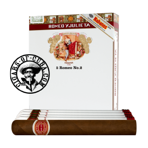 Romeo y Julieta No.2 Tubos Pack of 5