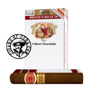 Romeo y Julieta Short Churchills Tubos Pack of 3