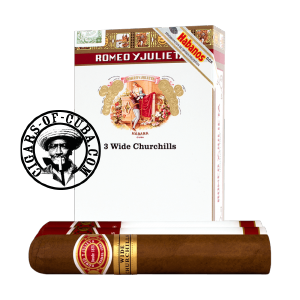 Romeo y Julieta Wide Churchills Tubos Pack of 3