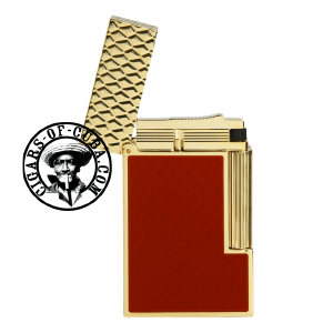 S.T. Dupont Ligne 2 - Shiny Burgundy & Gold Box