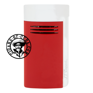 S.T. Dupont Megajet - Red & Chrome Box