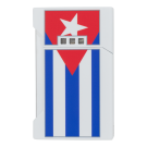 Elie Bleu Lighter - J12 - Cuban Flag Box