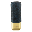 S.T. Dupont Metal Base Cigar Case - Partagas Blue Box
