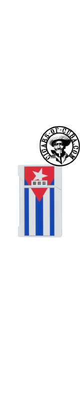 Elie Bleu Lighter - J12 - Cuban Flag