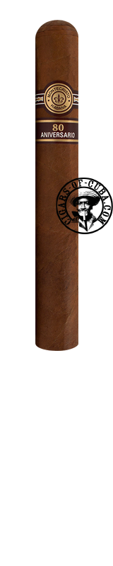 Montecristo 80 Aniversario Humidor Bubinga