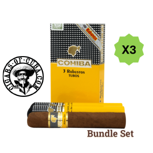 Combinaciones Cohiba Robustos Tubos Triple Pack