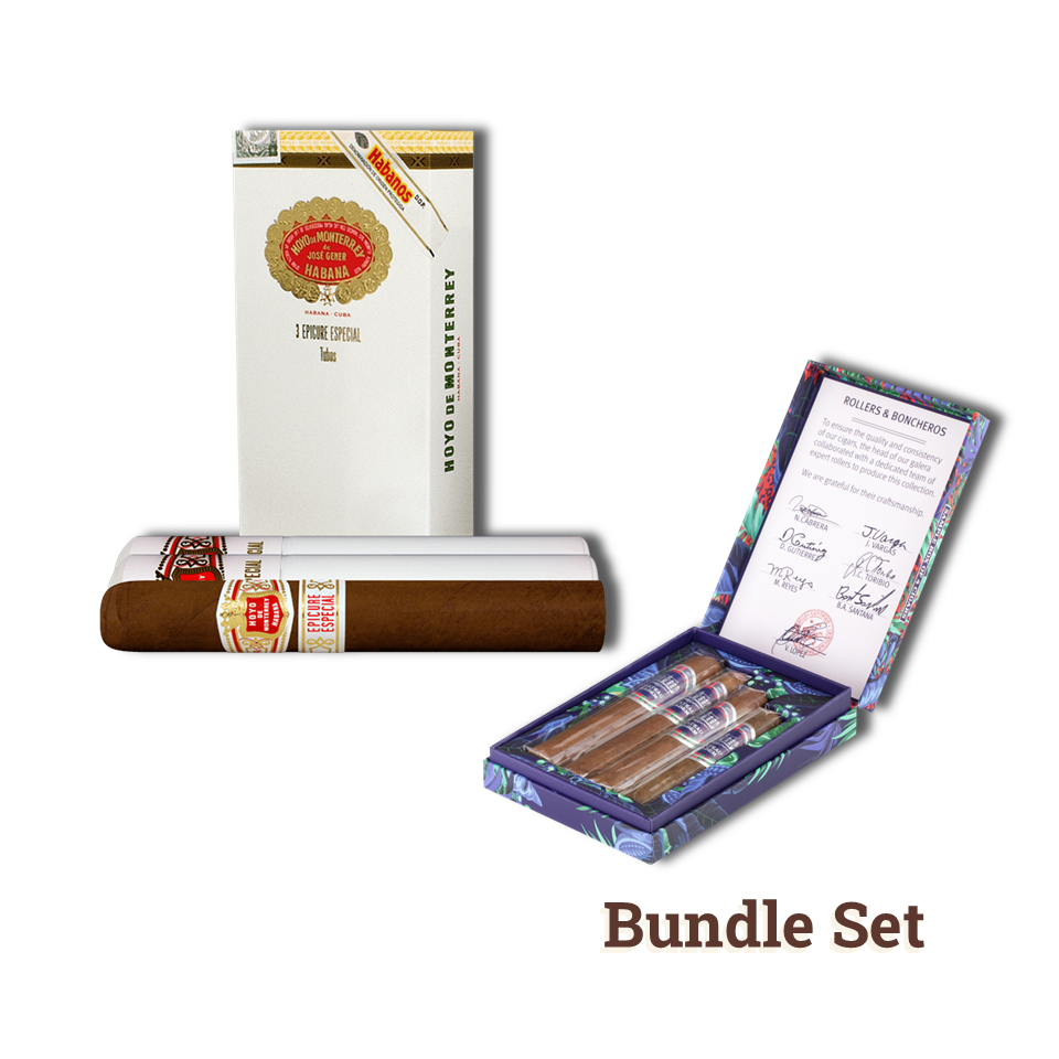 Combinaciones Hoyo De Monterrey Epicure Especial 3 & Chateau Diadem Set