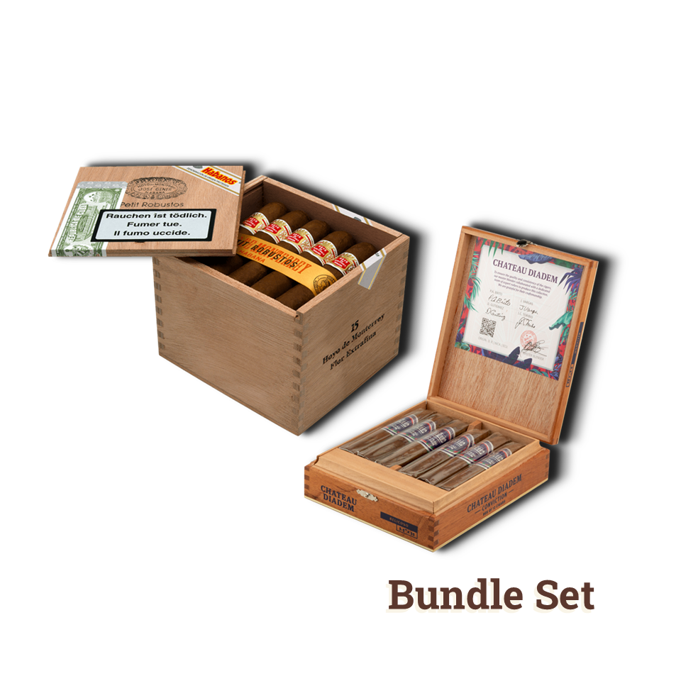 Combinaciones Hoyo De Monterrey Petit Robustos & Chateau Diadem Set