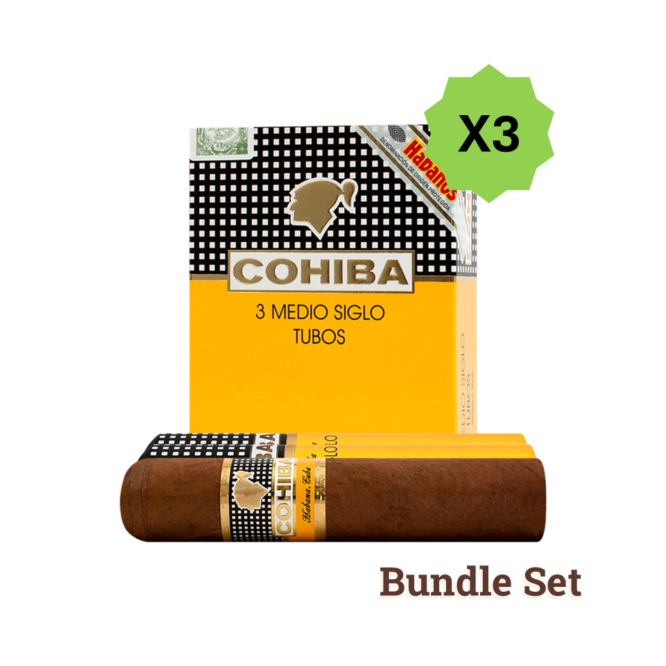 Cohiba Medio Siglo Tubos Trio Set