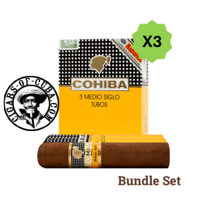 Cohiba Medio Siglo Tubos Trio Set