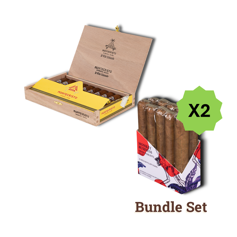 Montecristo Wide Edmundo & Monkey Business Set
